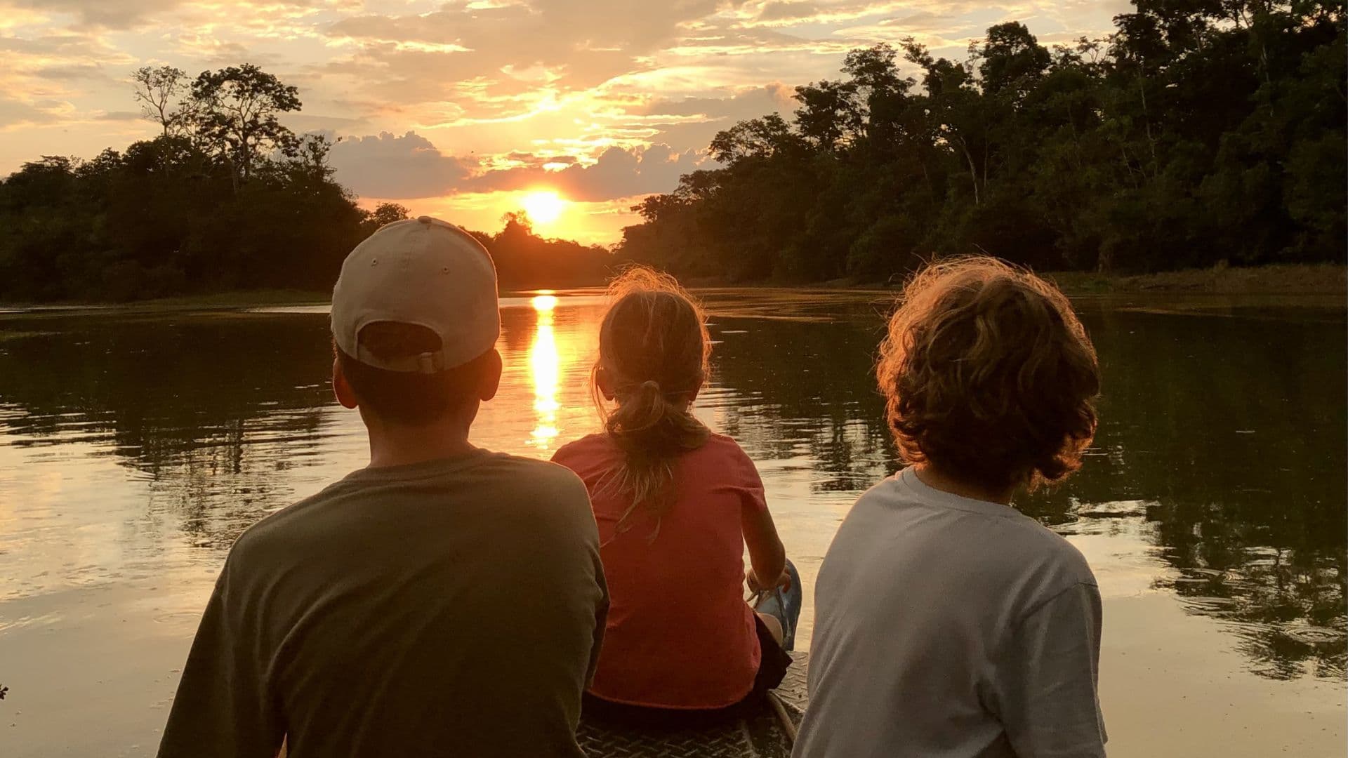 Family traveling together